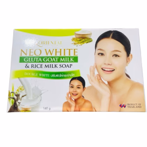 LORIENTAL Neo White Gluta Goat Milk and Rice Milk Soap,